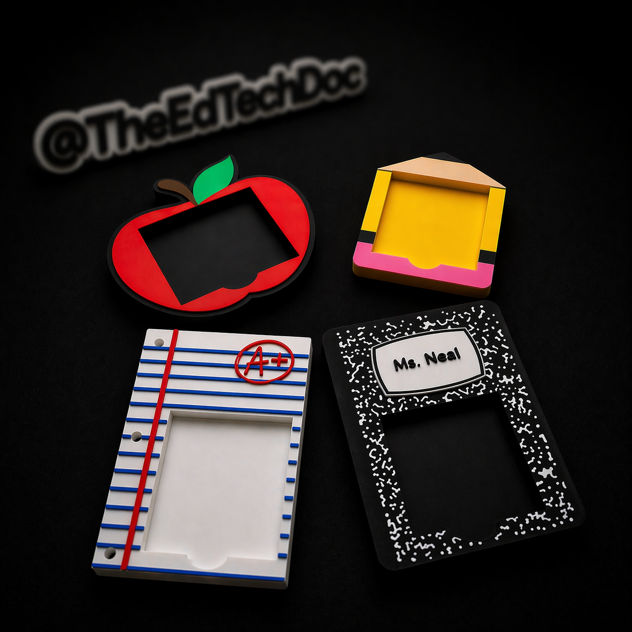 Custom 3D Sticky Note Holder