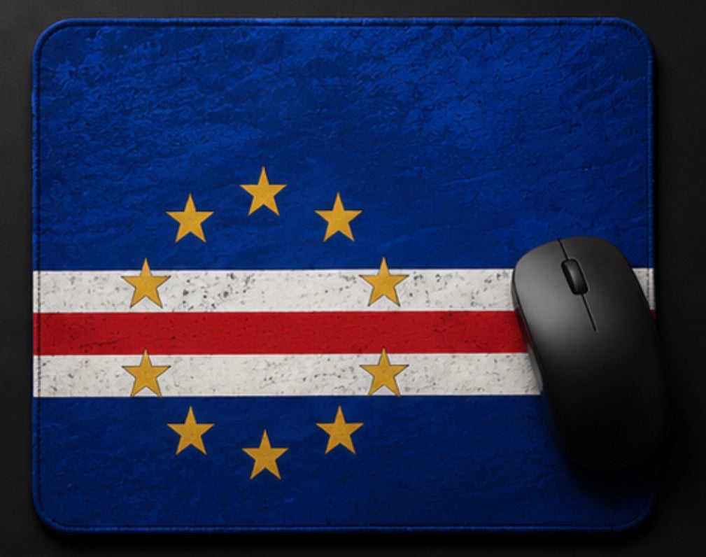 Cape Verde Flag Mouse Pad