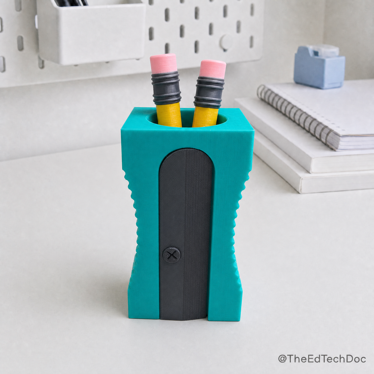 3D Pencil Sharpener Pencil Holder