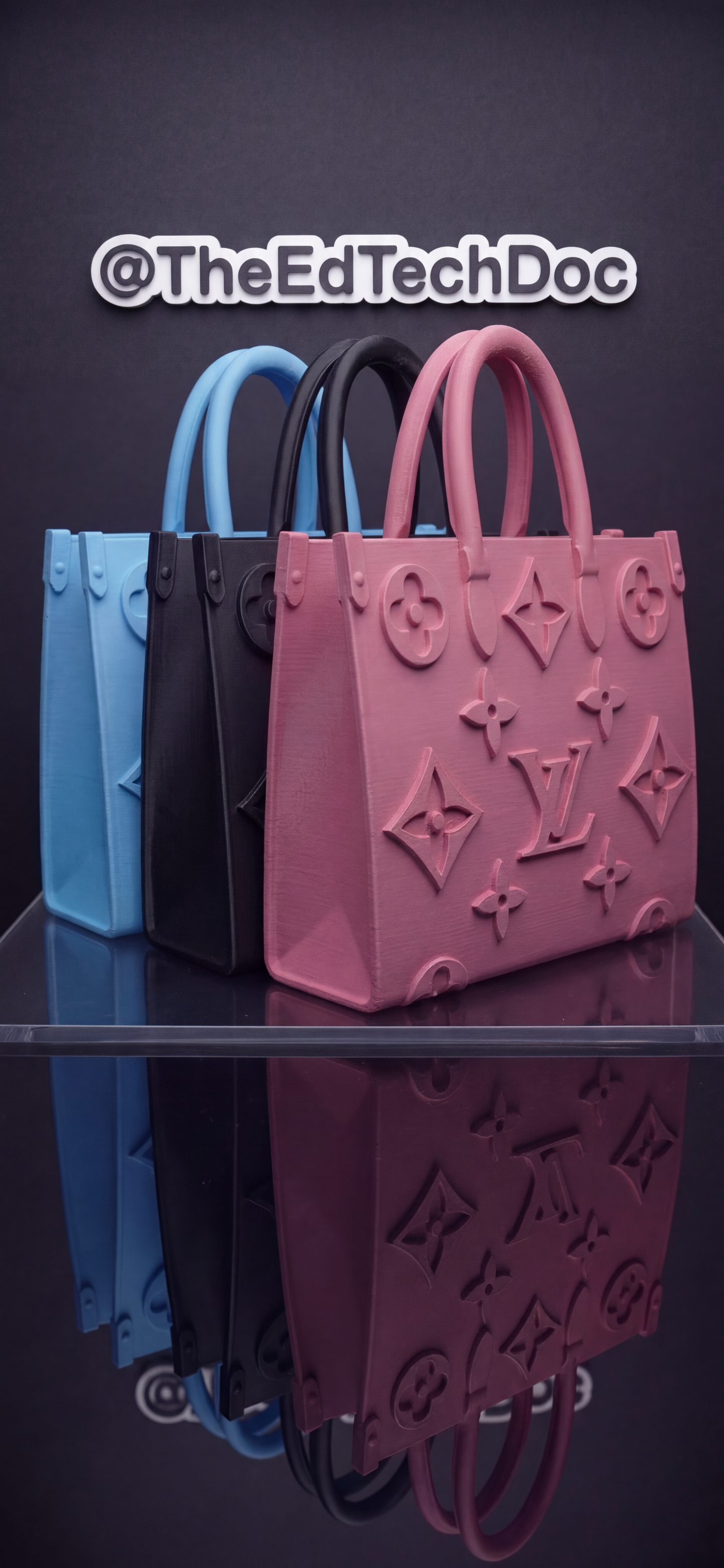 3D Luxury Designer Inspired Tote Gift Bags | Signature Collection