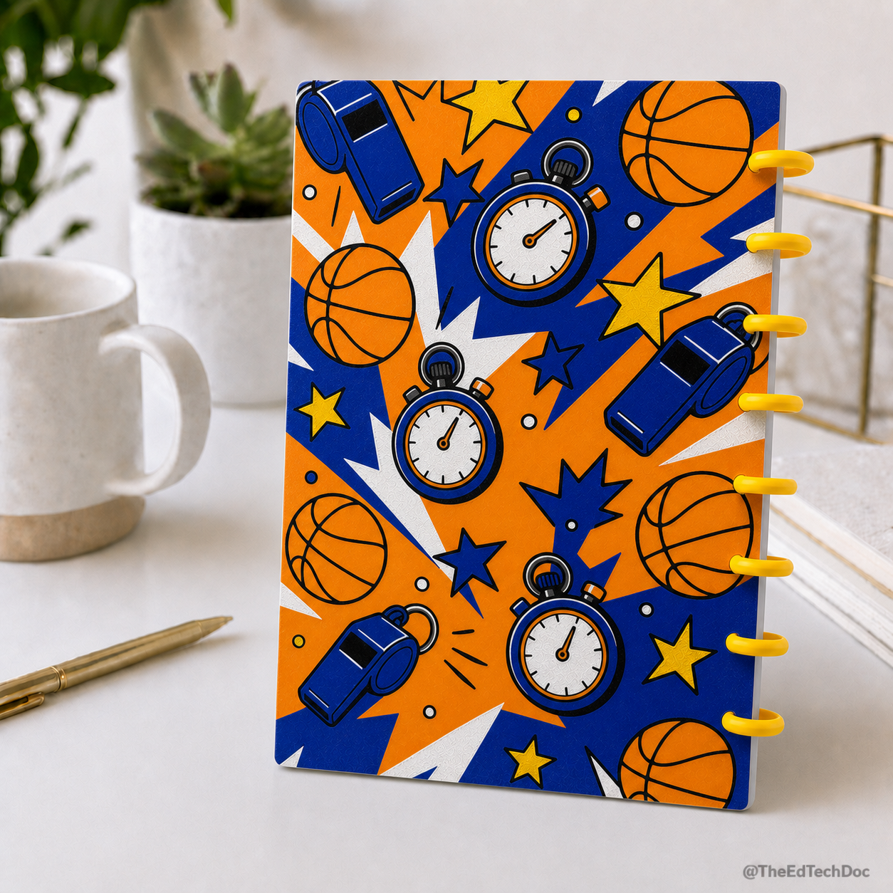 PE Teacher Refillable Notebook | Ring Bound Journal