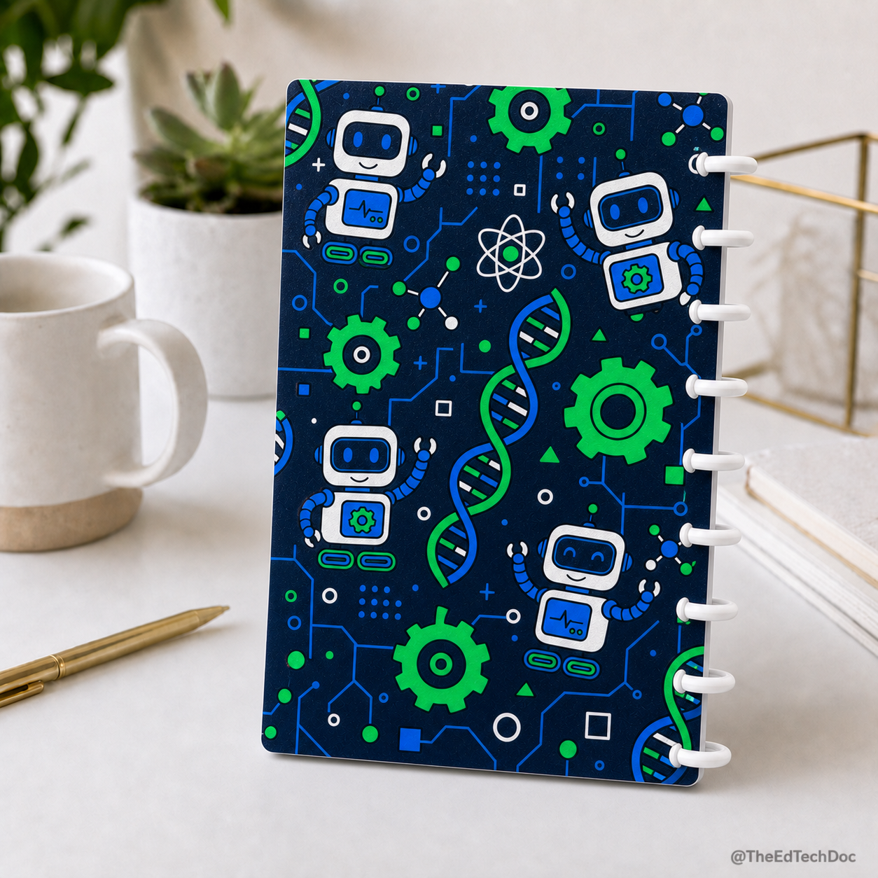 STEM Teacher Refillable Notebook | Ring Bound Journal