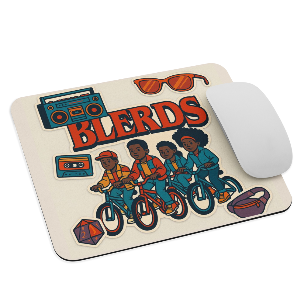 Blerds Mouse Pad - Stranger Blerds Series