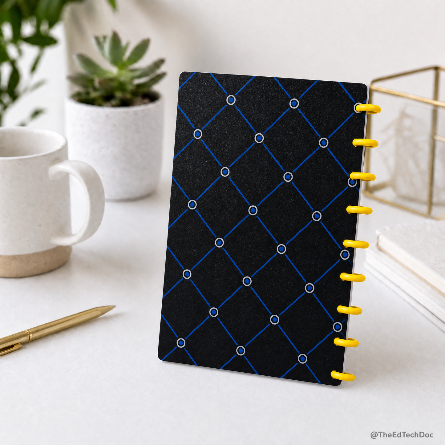 Black Girl Magic Refillable Notebook | Ring-Bound Journal