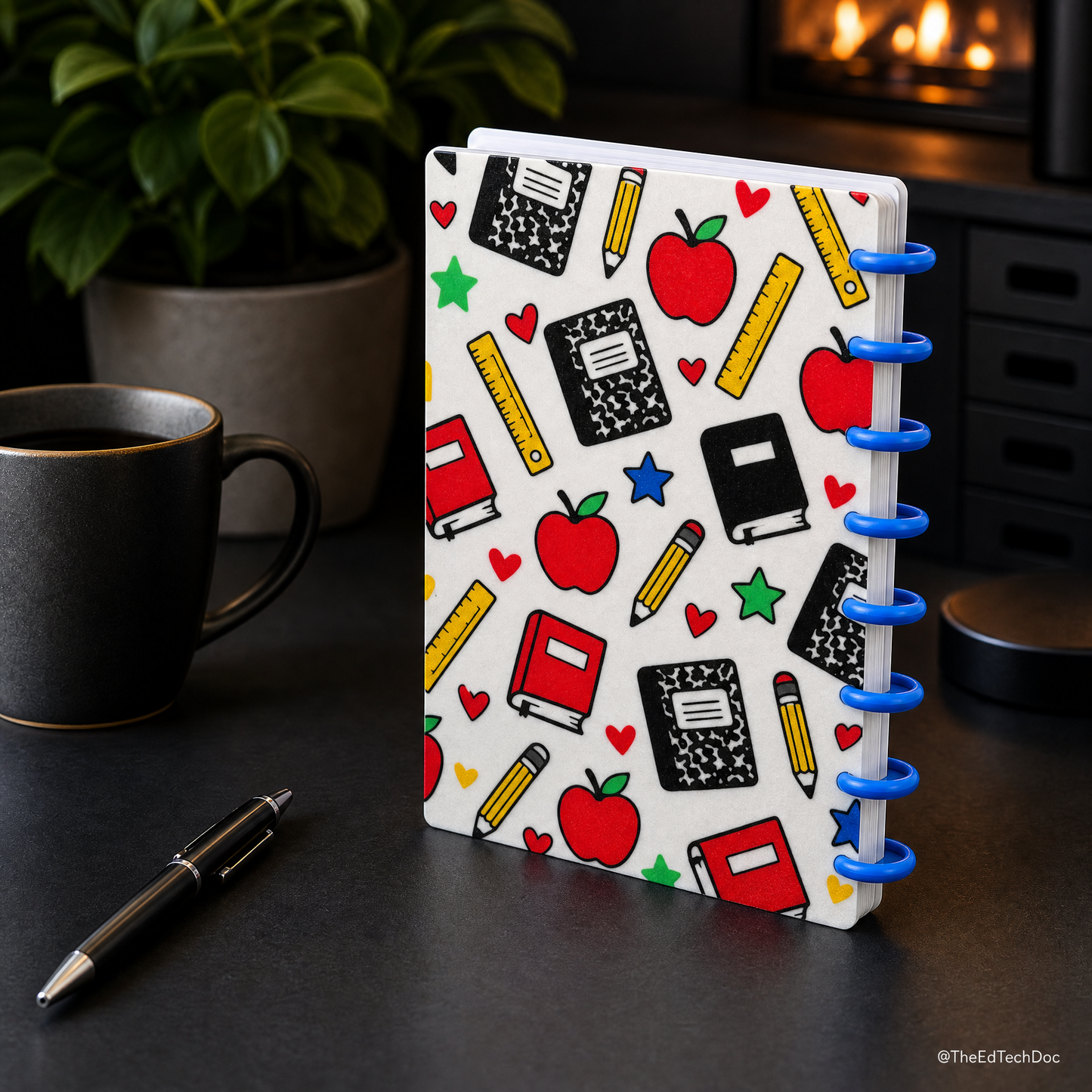 Solve The Math Problem Refillable Notebook | Ring-Bound Journal