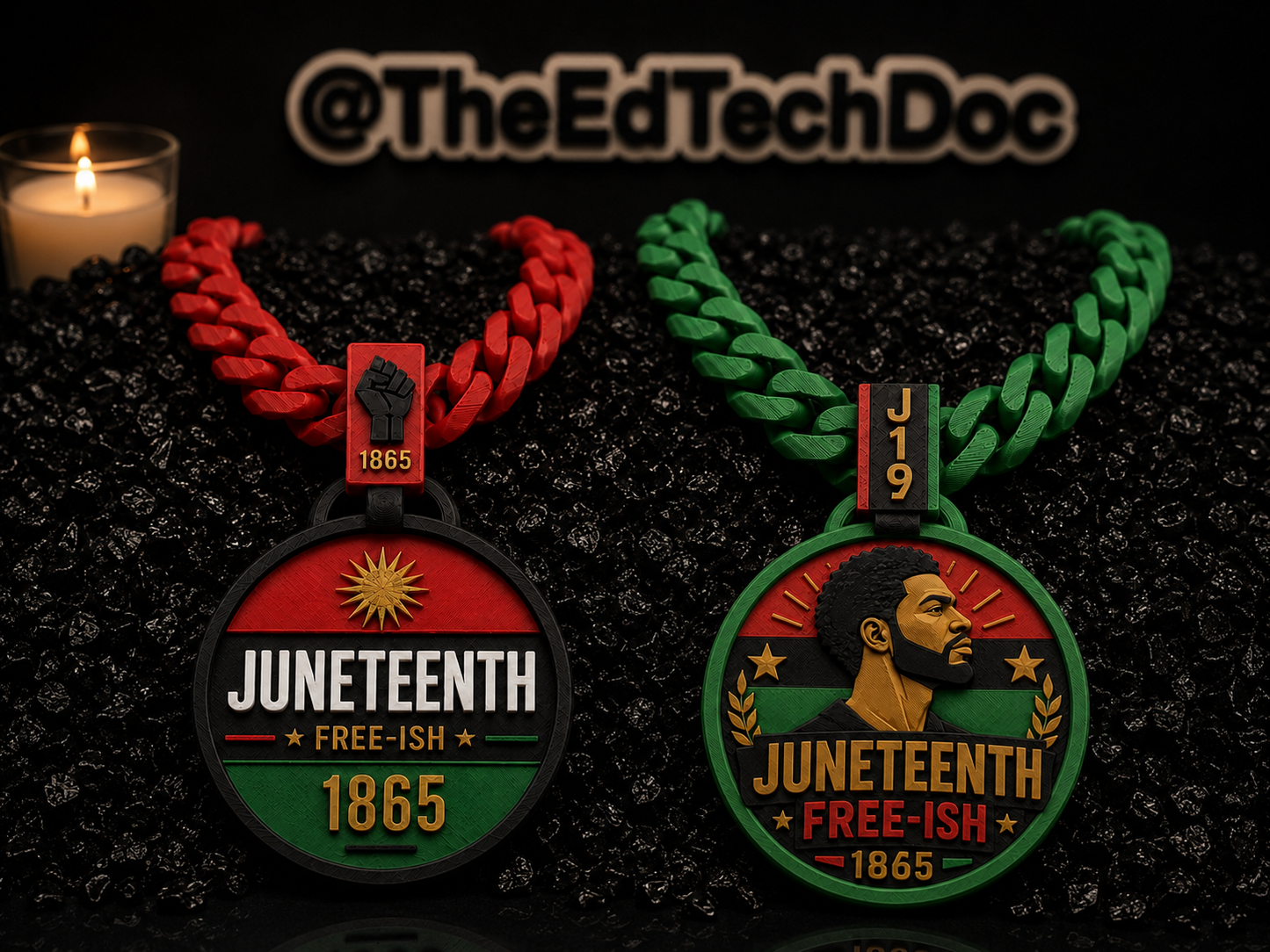 Juneteenth Hype Chains - Signature Series