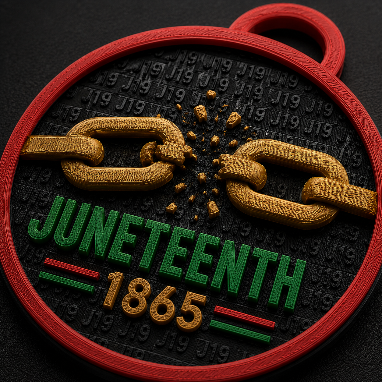 Juneteenth Hype Chains - Signature Series