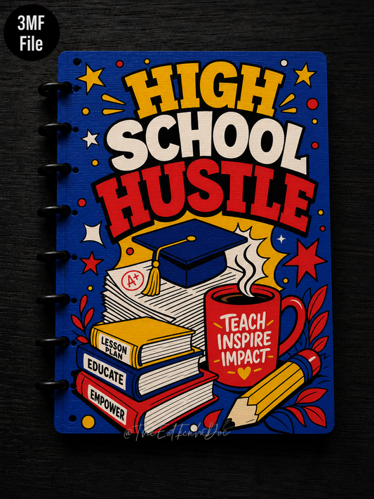 High School Teacher Discbound Notebook | 3MF File