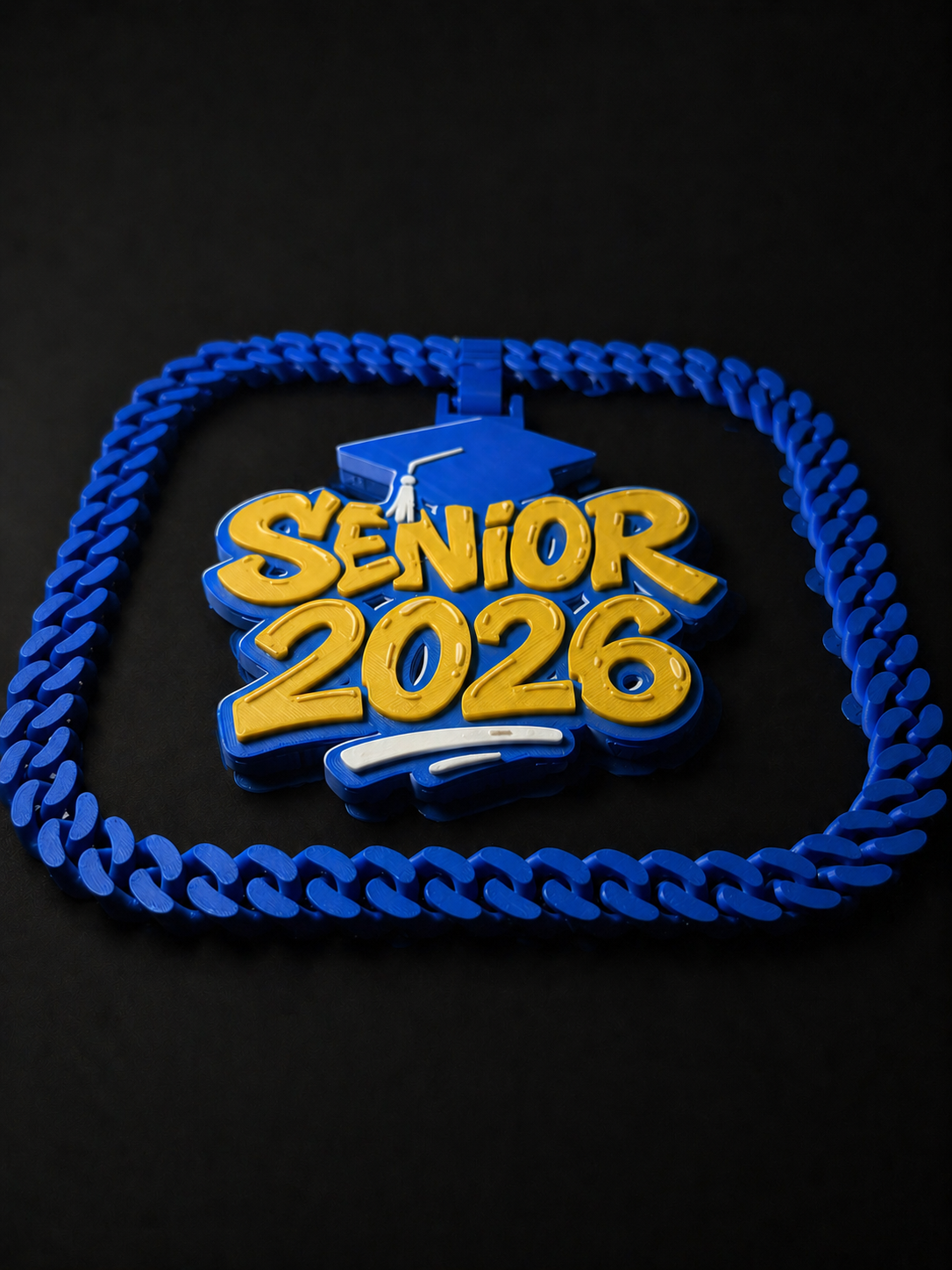 Custom 3D Printed Graduation Hype Chains