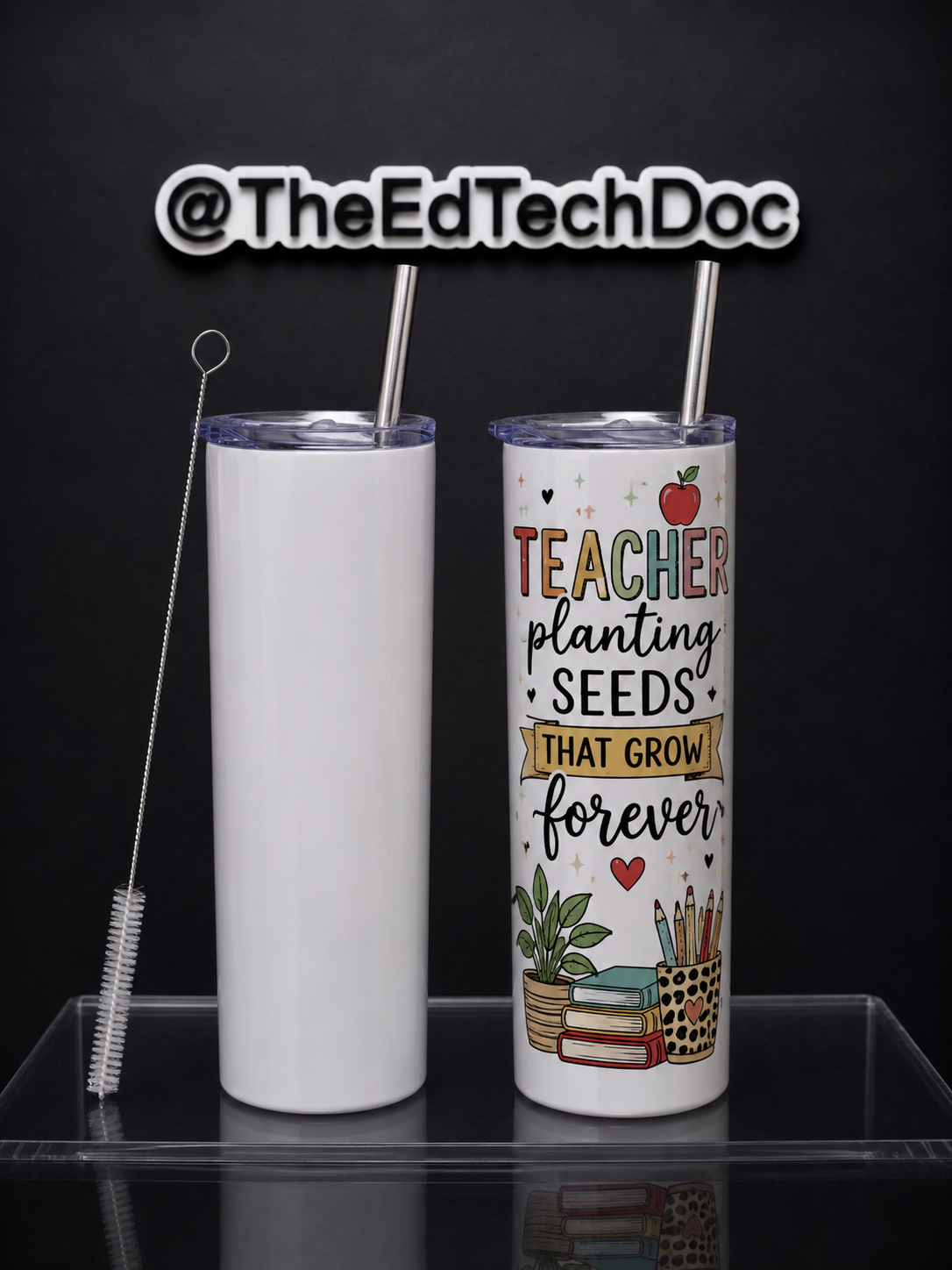 Custom Tumblers – 18.5oz Classic & 20oz Skinny