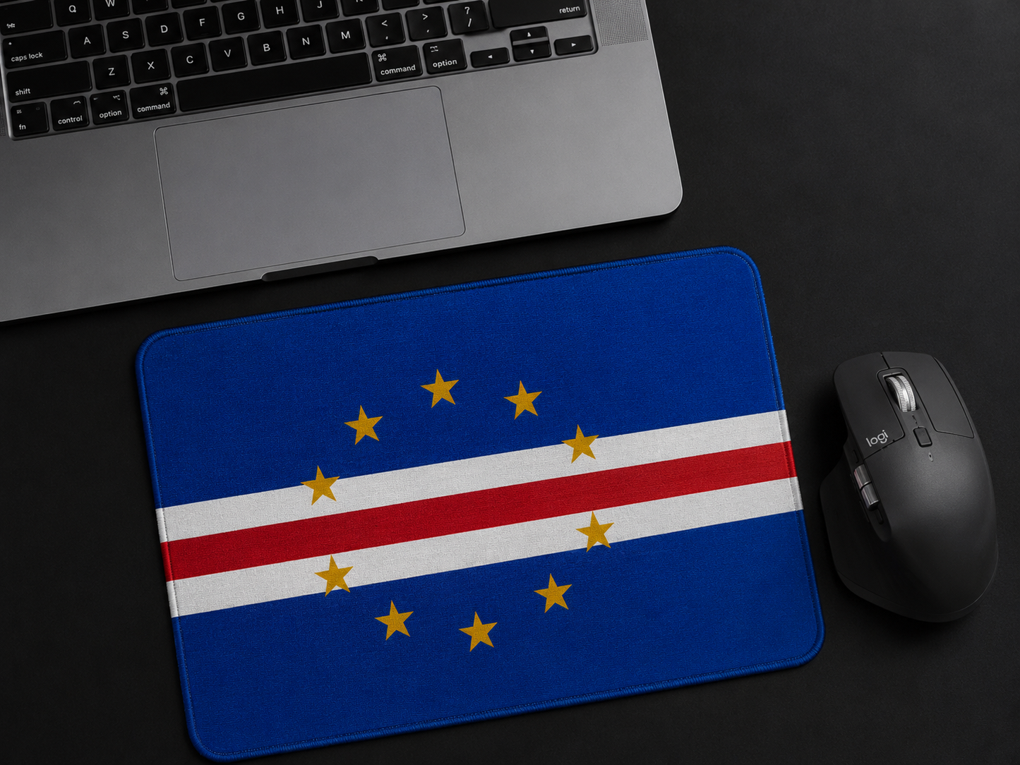 Cape Verde Flag Mouse Pad