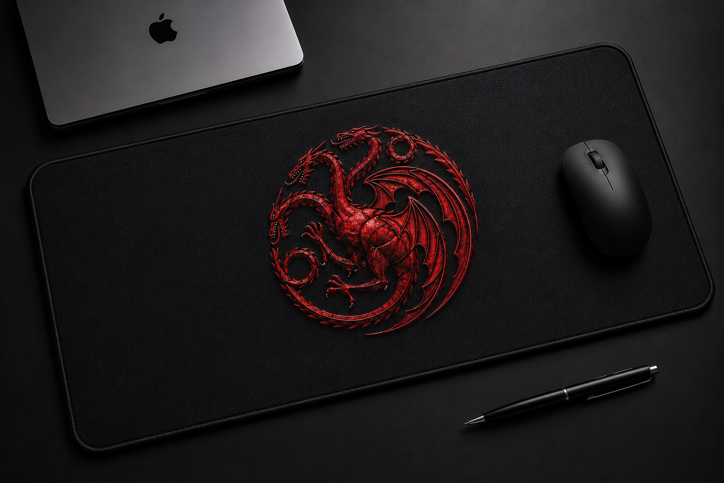 Dragon Fantasy Desk Mat Collection | Fire & Ember Gaming Mat