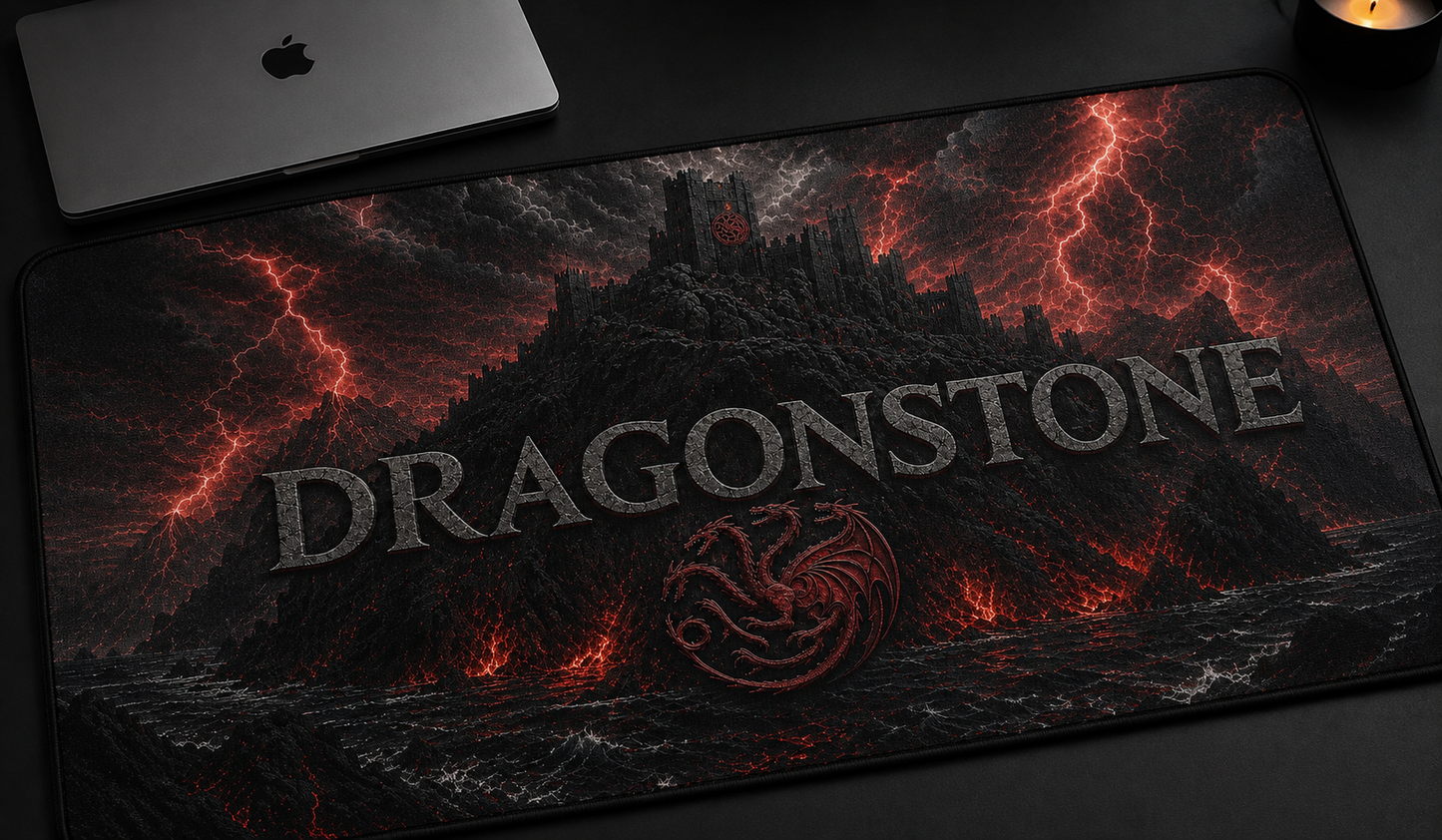 Dragon Fantasy Desk Mat Collection | Fire & Ember Gaming Mat