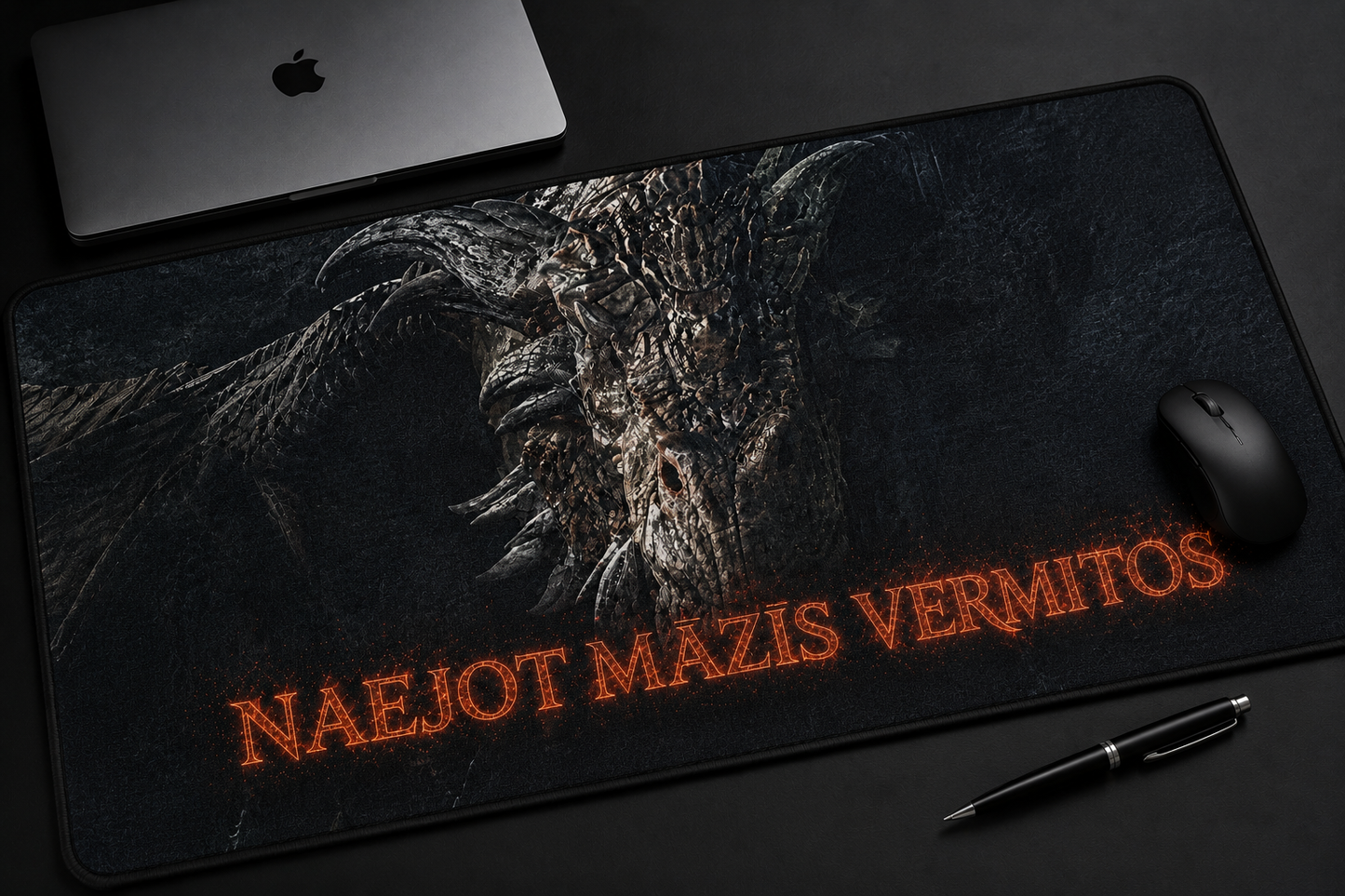 Dragon Fantasy Desk Mat Collection | Fire & Ember Gaming Mat