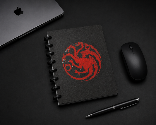 Dragon Fantasy Refillable Notebook | Ring-Bound Journal