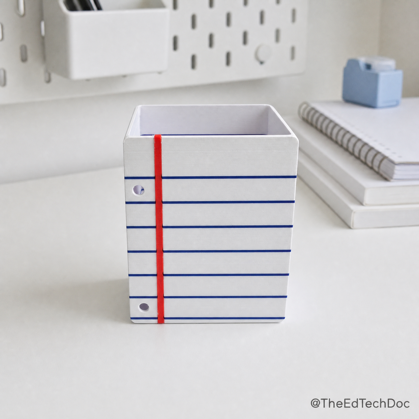3D Pencil Holder | Looseleaf Style