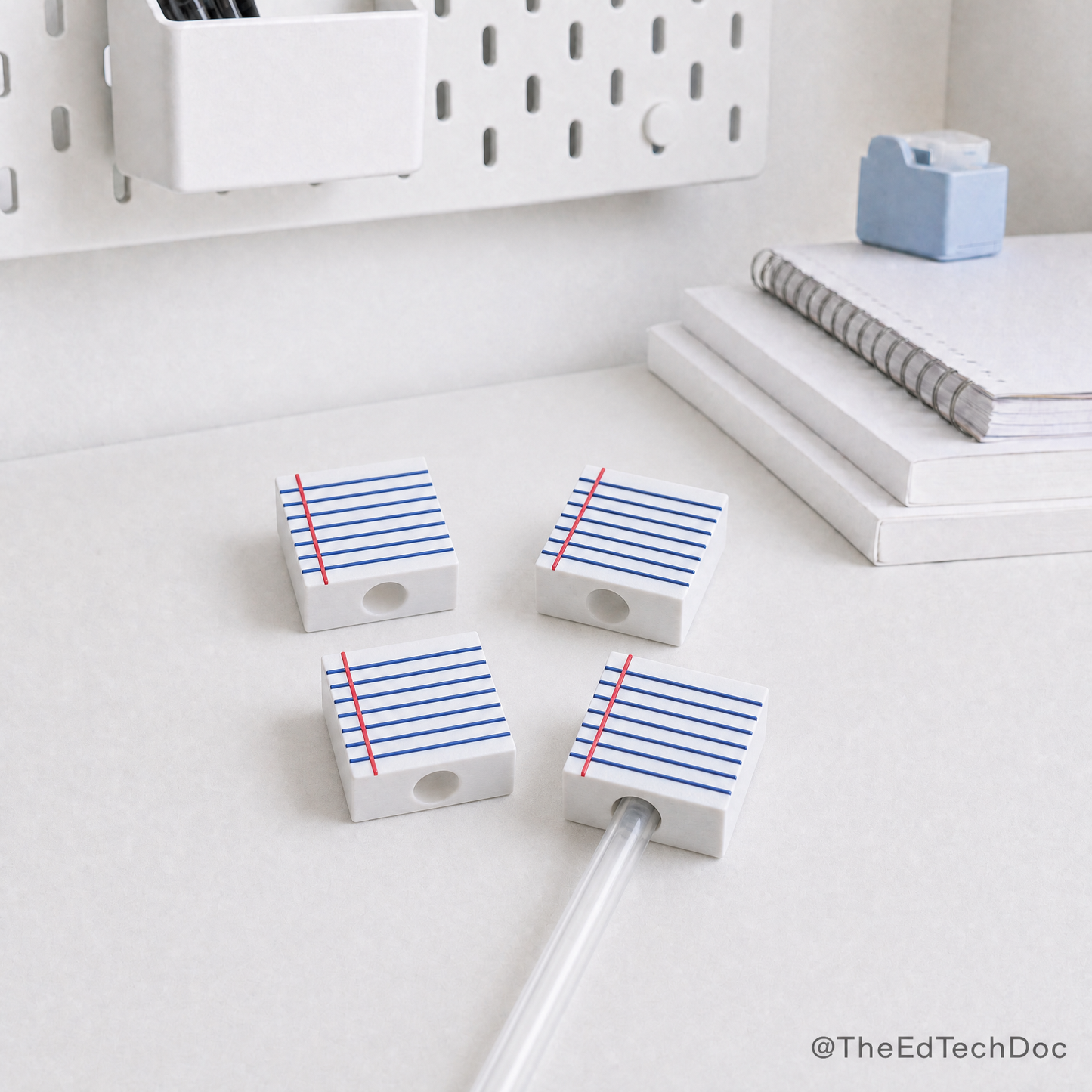 3D Teacher Straw Toppers | Multiple Designs