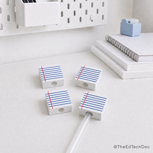 3D Teacher Straw Toppers | Multiple Designs