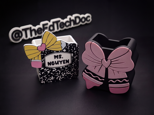Custom 3D Printed Pencil Holder | Personalized Desk Organizer
