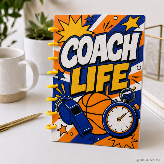 PE Teacher Refillable Notebook | Ring Bound Journal