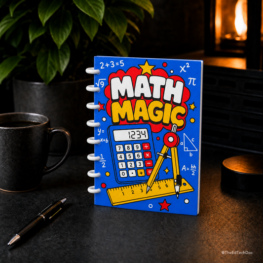 Math Teacher Refillable Notebook | Ring Bound Journal