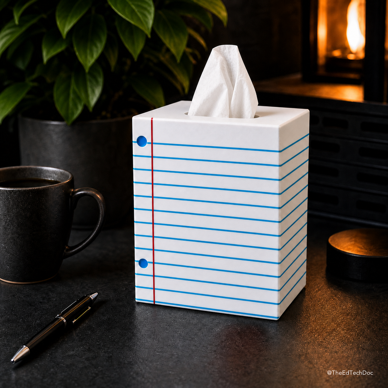 3D LooseLeaf Tissue Box