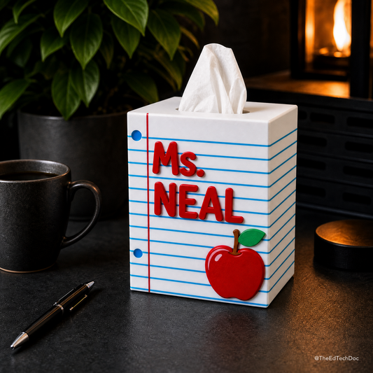 3D LooseLeaf Tissue Box