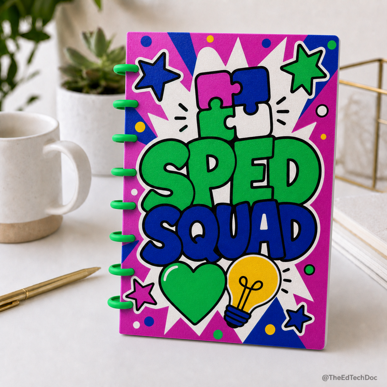 SPED Teacher Refillable Notebook | Ring Bound Journal