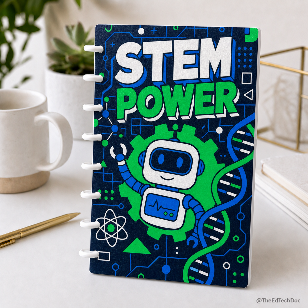 STEM Teacher Refillable Notebook | Ring Bound Journal