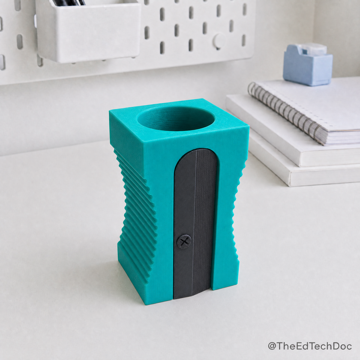 3D Pencil Sharpener Pencil Holder
