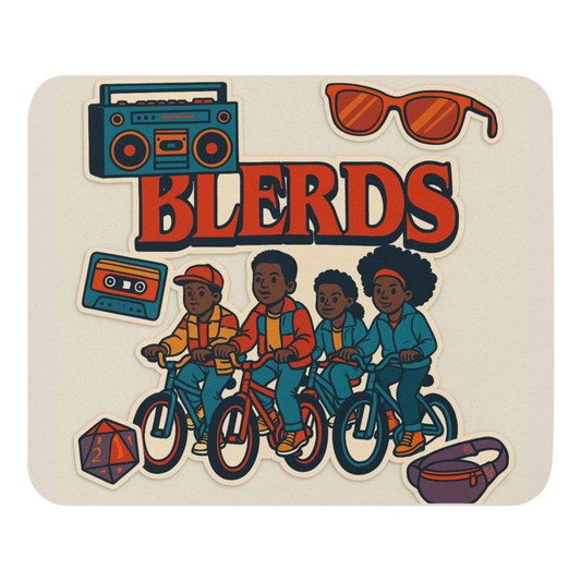 Blerds Mouse Pad - Stranger Blerds Series