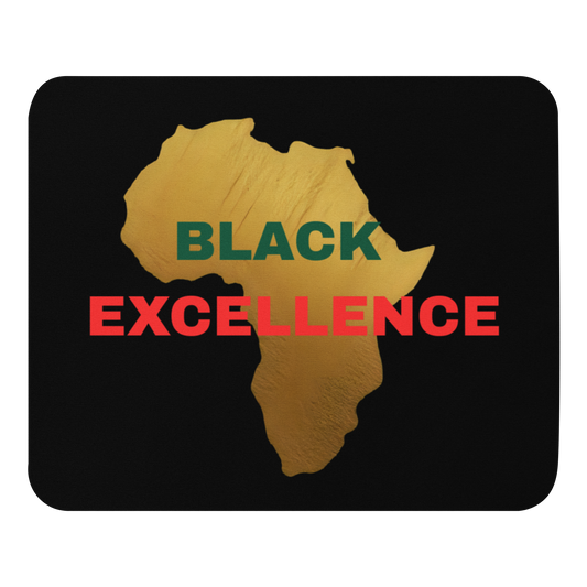 Black Excellence Mouse Pad