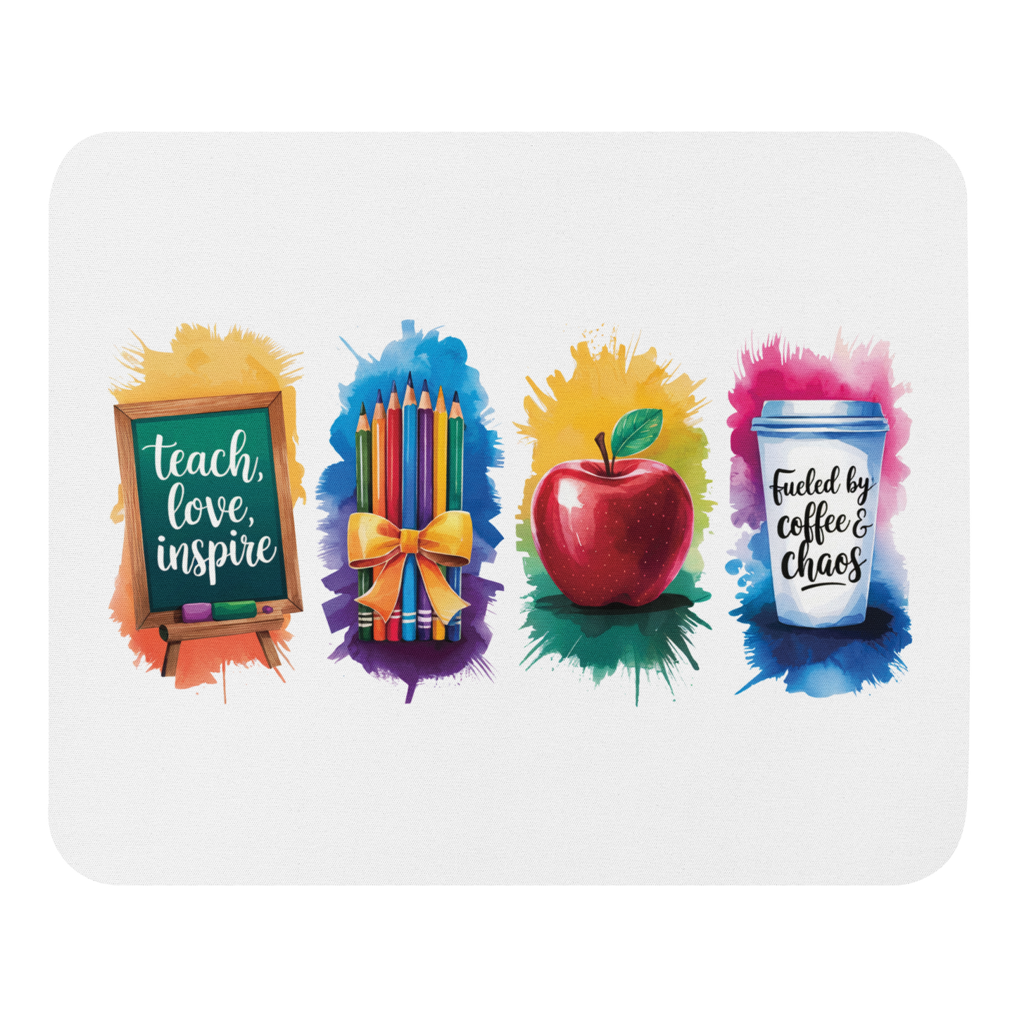 Teacher Life Mouse Pad – Teach • Love • Inspire