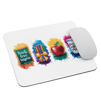 Teacher Life Mouse Pad – Teach • Love • Inspire