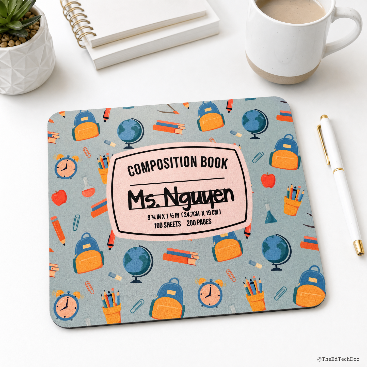 Personalized Teacher MousePads