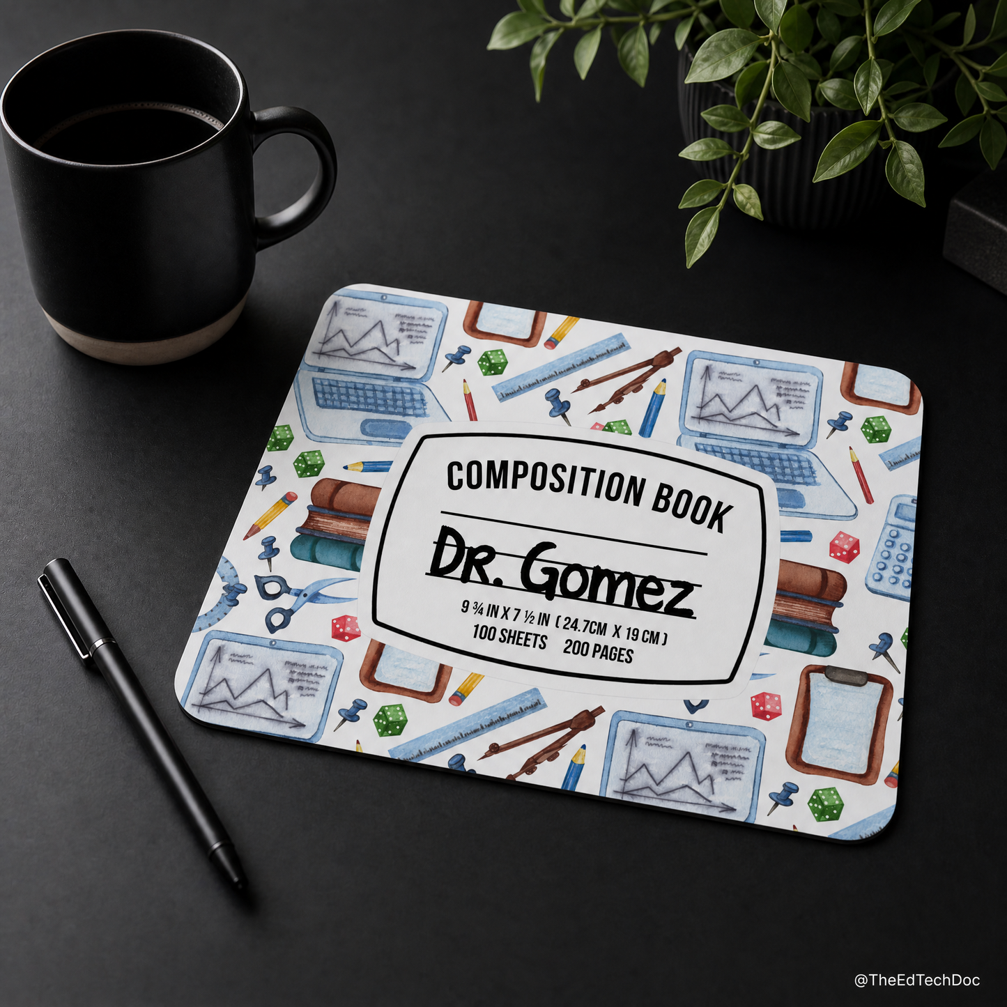 Personalized Teacher MousePads