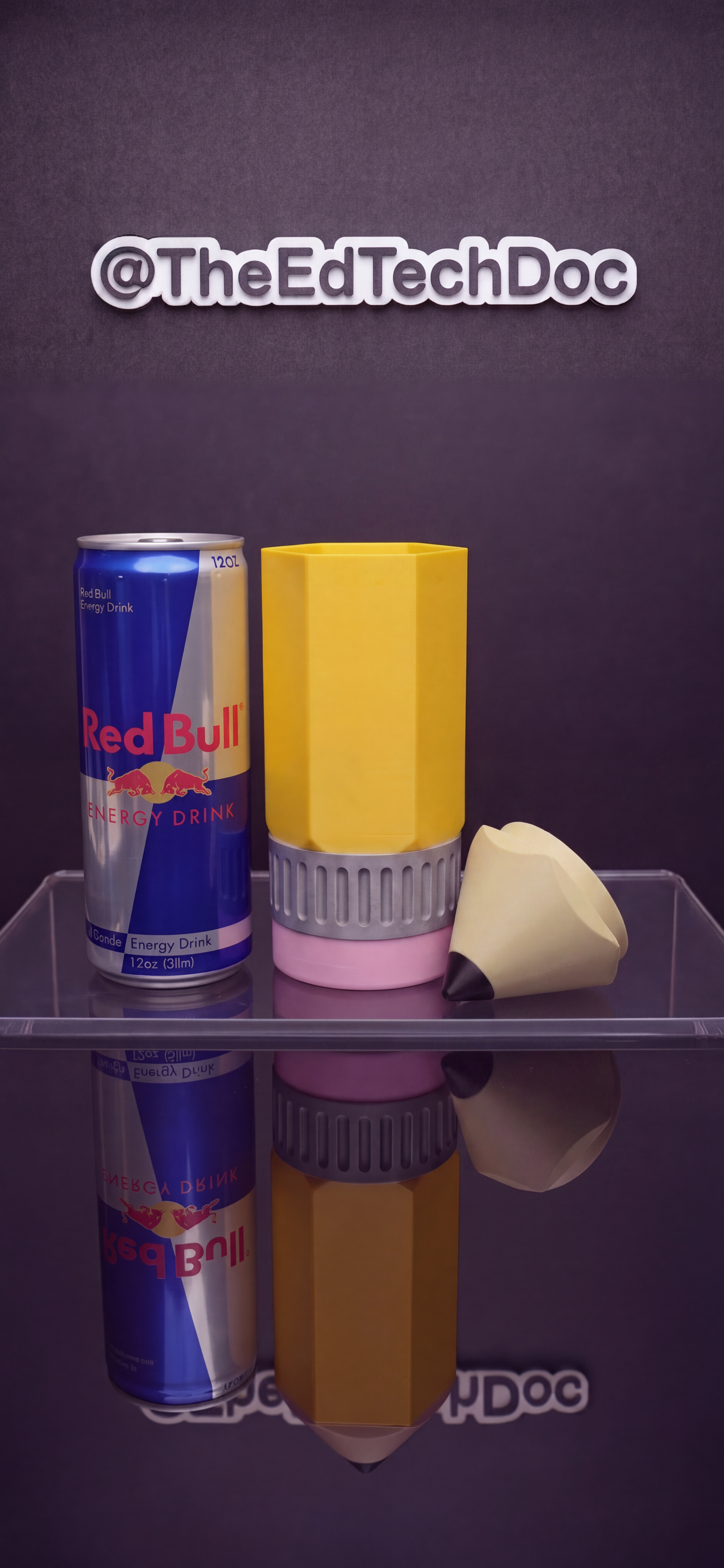 3D Pencil Can Cooler (Standard 12oz)