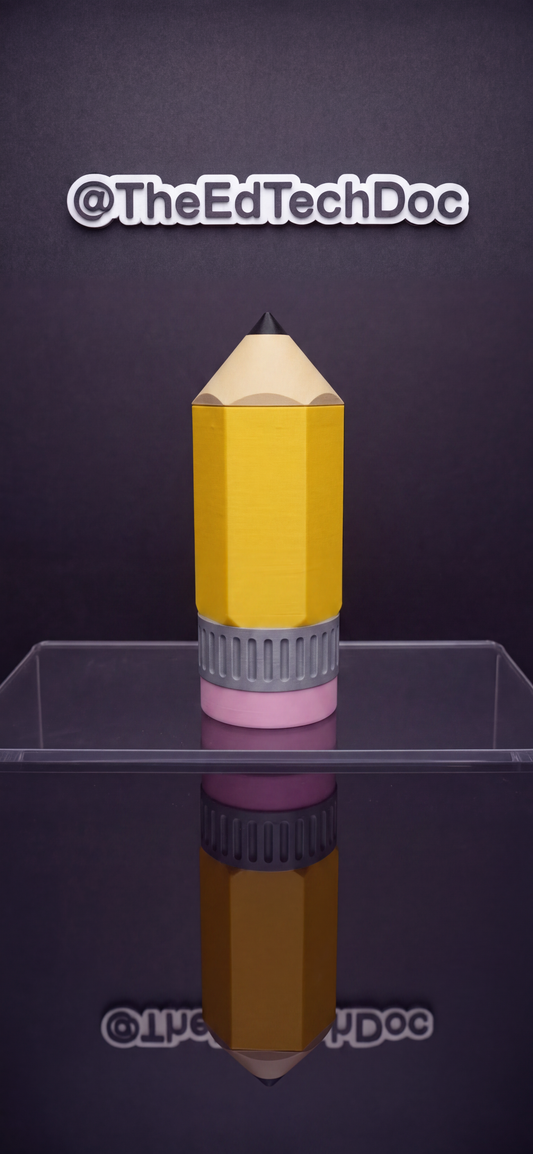 3D Pencil Can Cooler (Standard 12oz)