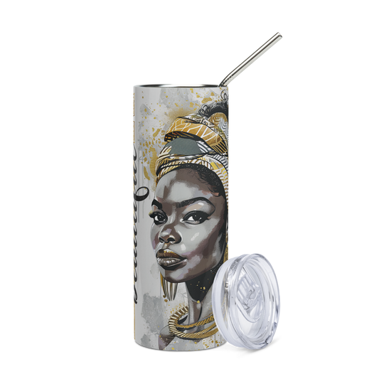 Black and Beautiful Tumbler