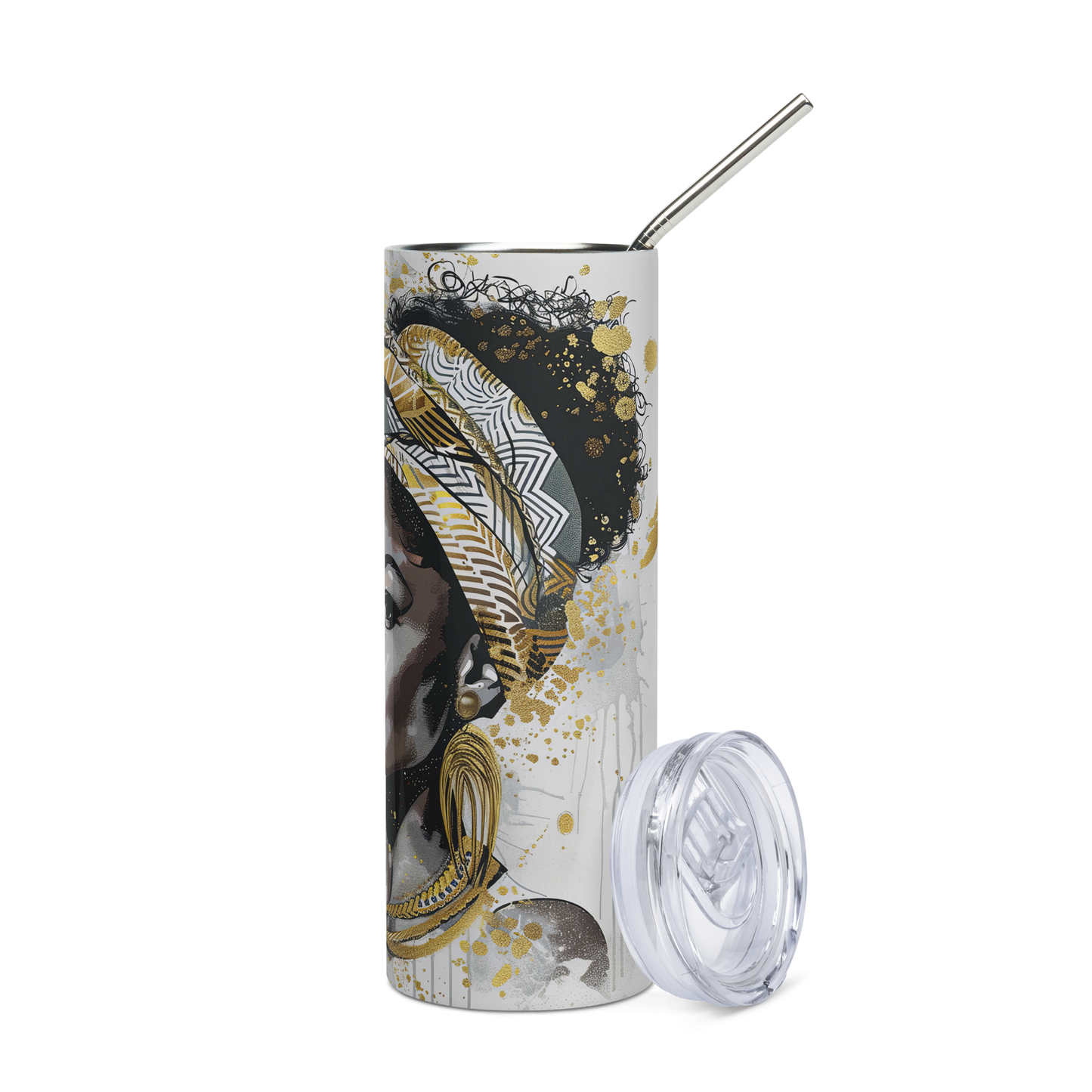 Black and Beautiful Tumbler