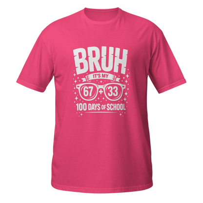 Bruh… It’s My 100 Days of School T-Shirt